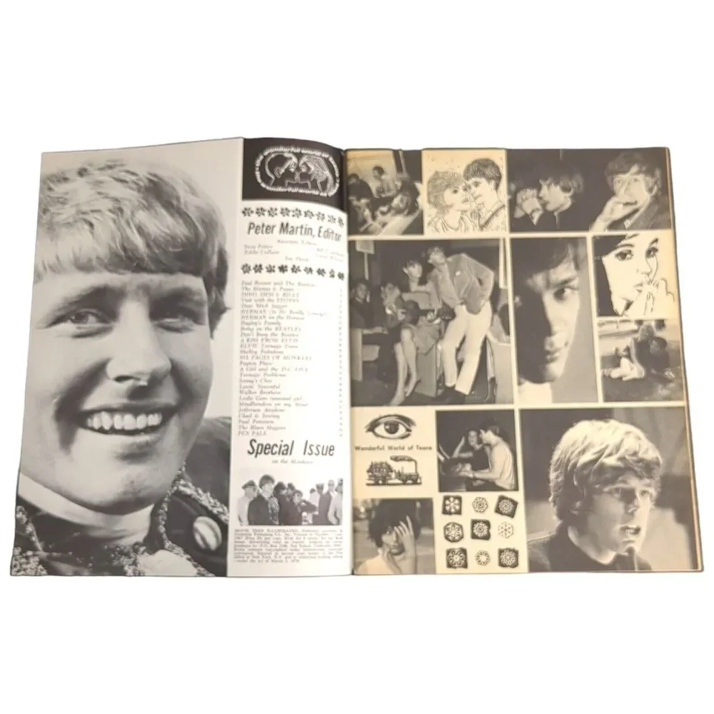 Movie Teen Illustrated July 1967 ROLLING STONES - BLUES MAGOOS - DONOVAN